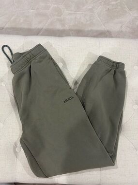 Aritzia Olive Jogger Sweatpants